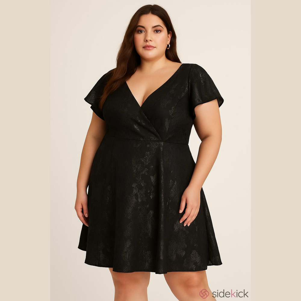 Torrid Dress Black Lace with Slip Size 26